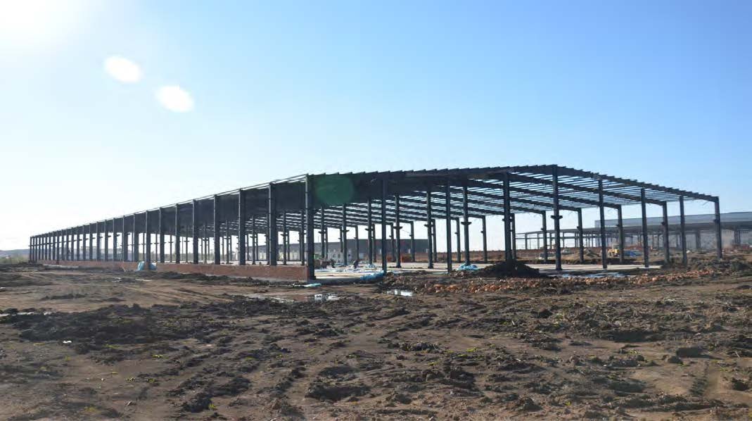 Uruguay prefab steel structure logistics center project.jpg